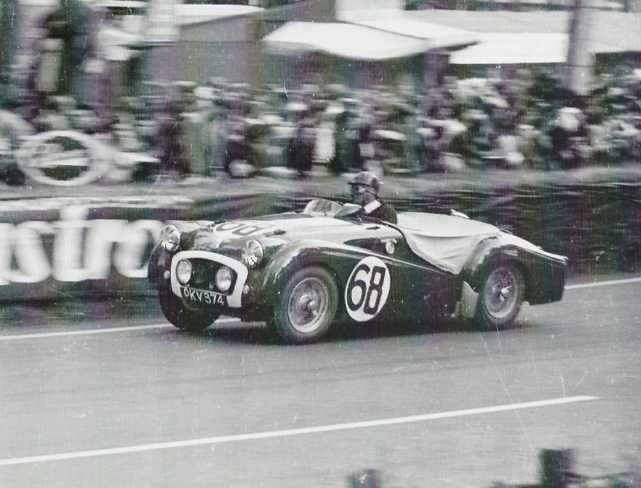 IconicAuc's tweet photo. We are proud to be offering a historically important race car at this years @ClassicMotorNEC, the ex-Works 1955 #LeMans24hours Triumph TR2. With a fabulous history, it  has potential entry into #LemansClassic #MilleMiglia &amp; #GoodwoodRevival More details: https://t.co/33qeNUfCgx https://t.co/Niu2HvU7CW