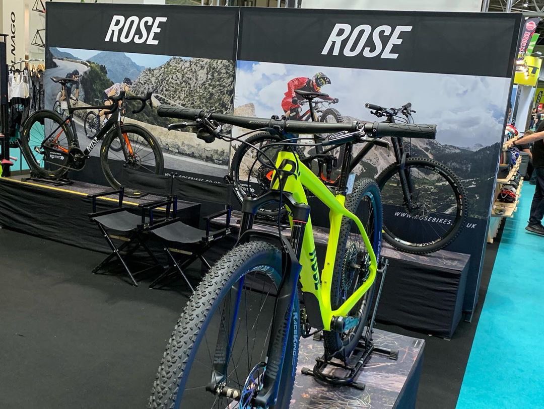 RGMM_UK's tweet photo. Come see us at the @CycleShow where we have a full range of our @ROSEBikes. Look, touch, sit on and enjoy! We’re even on the test track if you want to have a ride before you buy? #BikePorn #RoseBikesUK @RGMM_UK https://t.co/k3RpTZiPI2