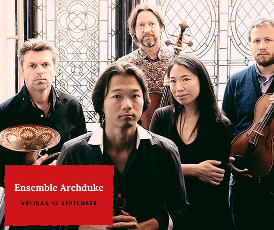 Ensemble Archduke zal vanavond (aanvang 20.15 uur) het programma 'Beethovens hoorn' met veel smaak opdienen. Kaarten zijn nog aan de avondkassa verkrijgbaar!

#kunstdagenwittem #ensemblearchduke #kloosterbibliotheekwittem