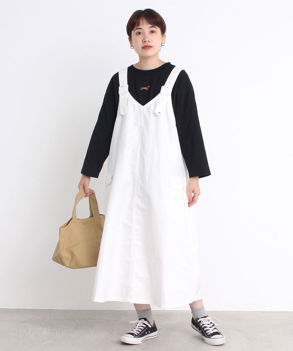 アンビデックスストア Auf Twitter Par Ici コットンラミーツイル フレアーワンピースが入荷しました インナーにはロンｔやボーダーt 冬にはニット合わせも いろいろな着こなしが楽しめるワンピースです T Co V5xib6qec1