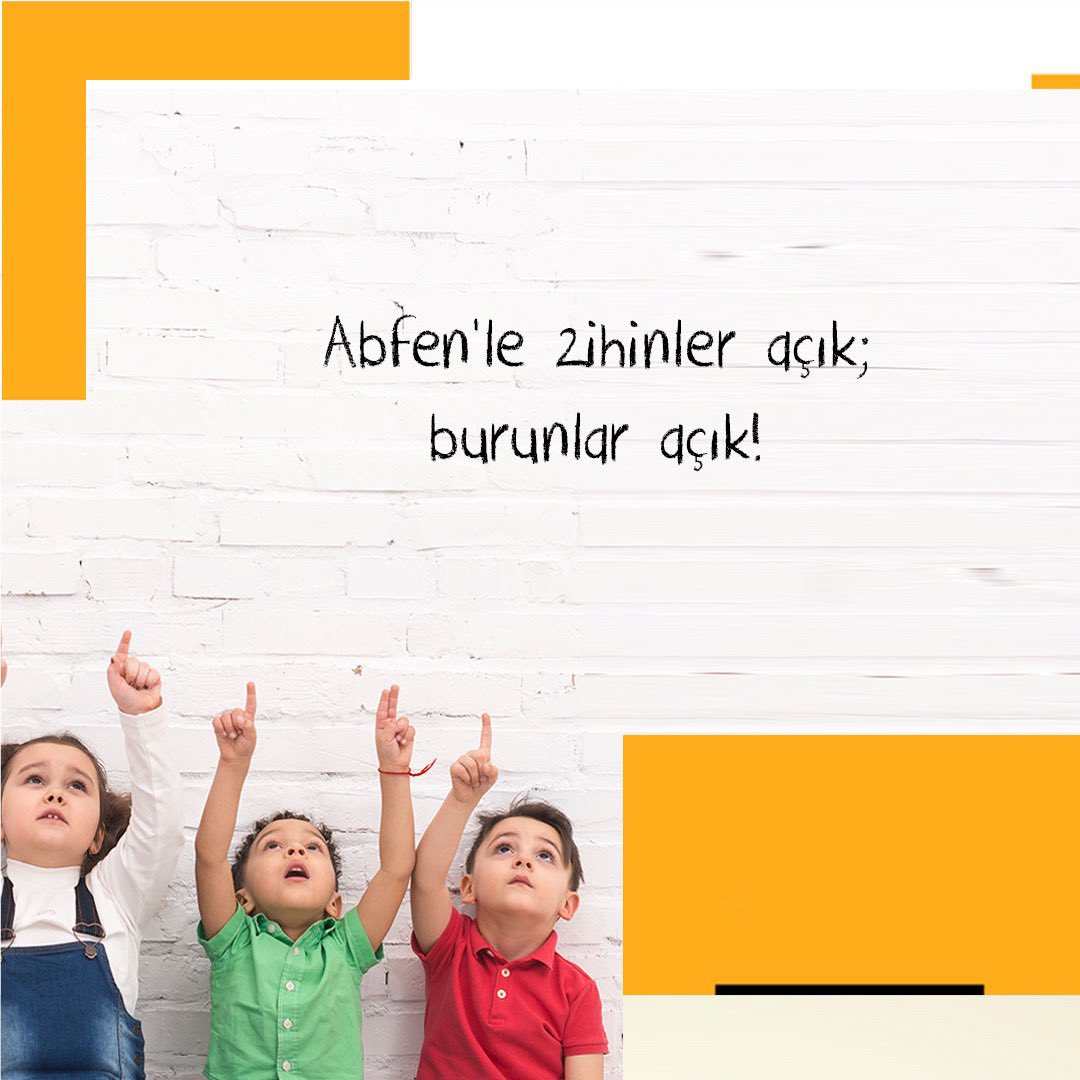 Ne demiştik; “Abfen’le zihinler açık burunlar açık!”