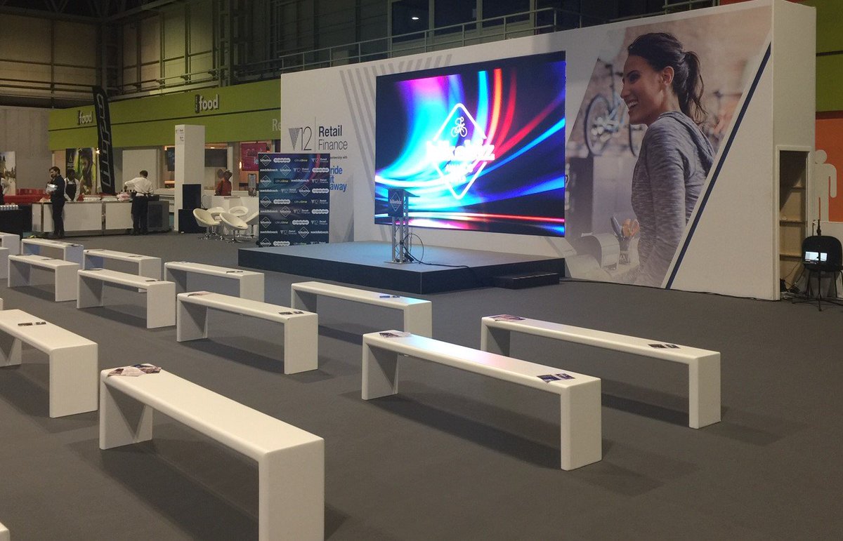 Yesterday at <a href="/CycleShow/">@cycleshow</a> was a great success and as the show continues, we are excited for lots of interesting conferences taking place on the <a href="/V12Finance/">V12 Retail Finance</a> stage today. ow.ly/LIcf50w80xm
#cycleshow2019
#wearev12