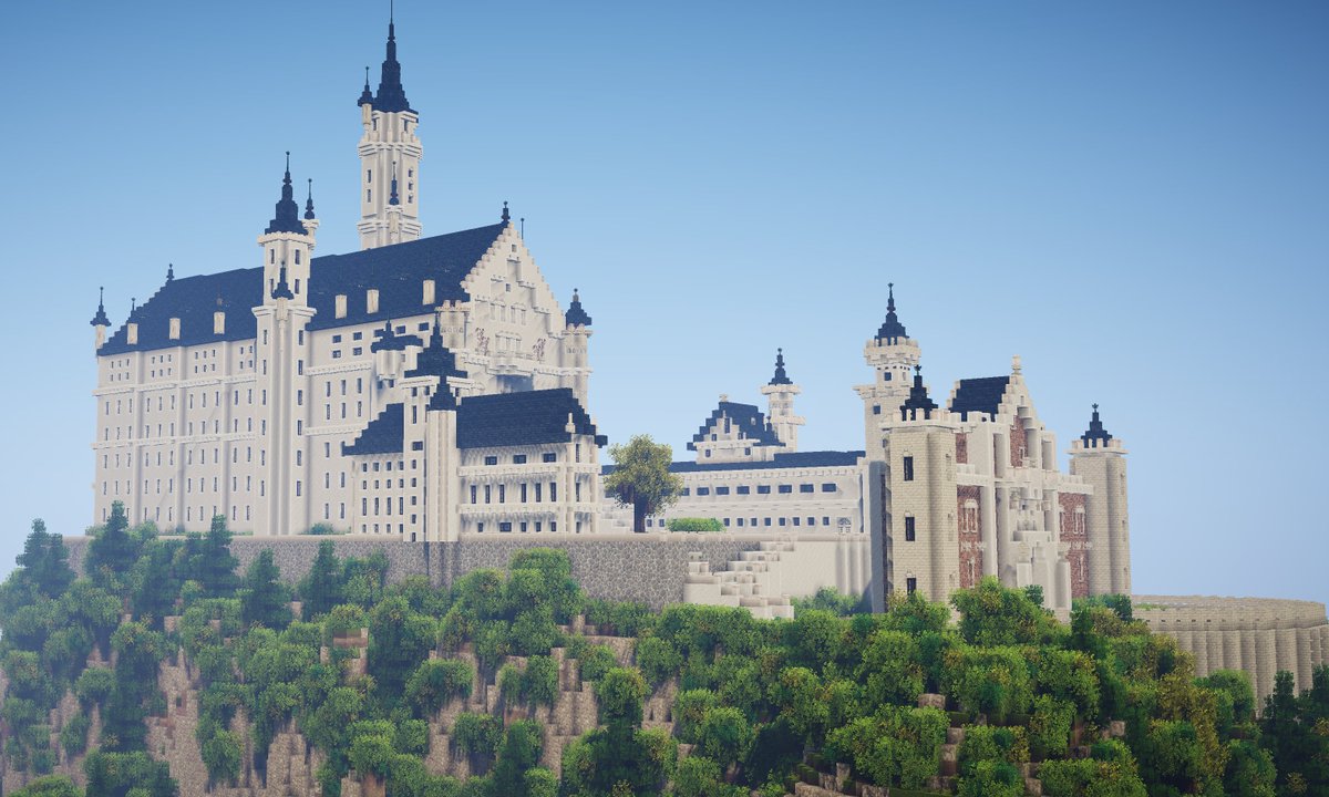 تويتر Milk猫 على تويتر Miniaturia Minecraft Minecraft緑化推進委員会 シンデレラ城のモデルになったドイツのノイシュバンシュタイン城をそれっぽく再現しました 訪れた中で一番好きなお城なので頑張って作りました いかがでしょうか 艸