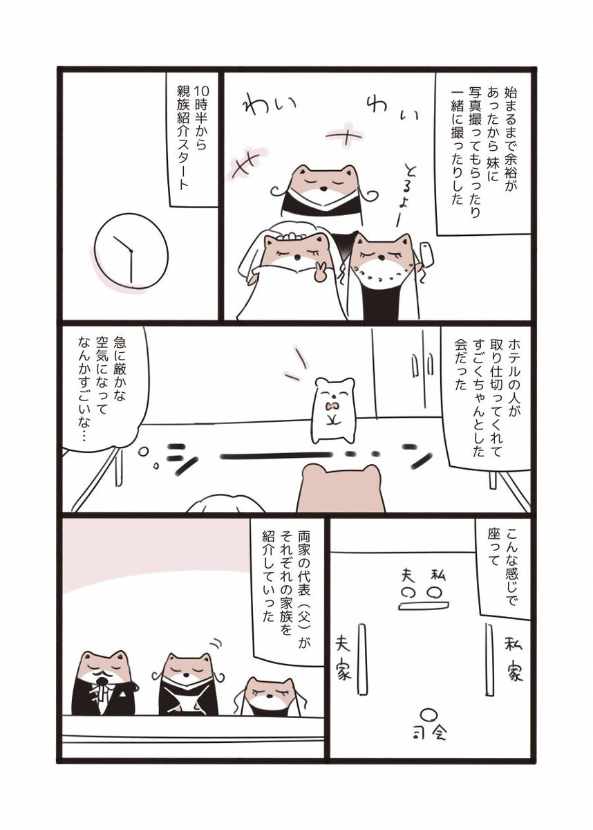 #結婚式を挙げたときのレポ漫画 29 