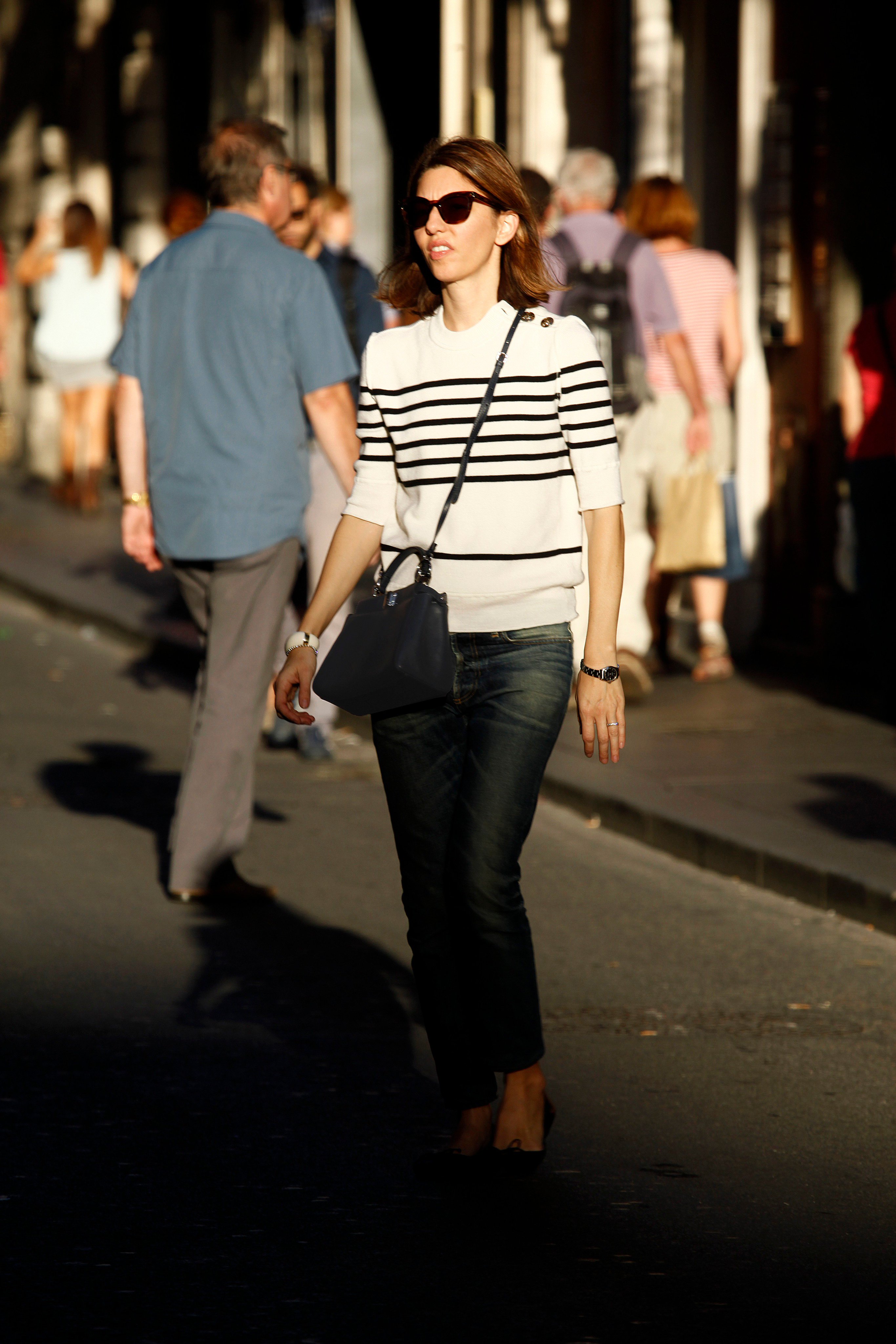 Fendi on X: Sofia Coppola carries a #FendiPeekaboo bag while