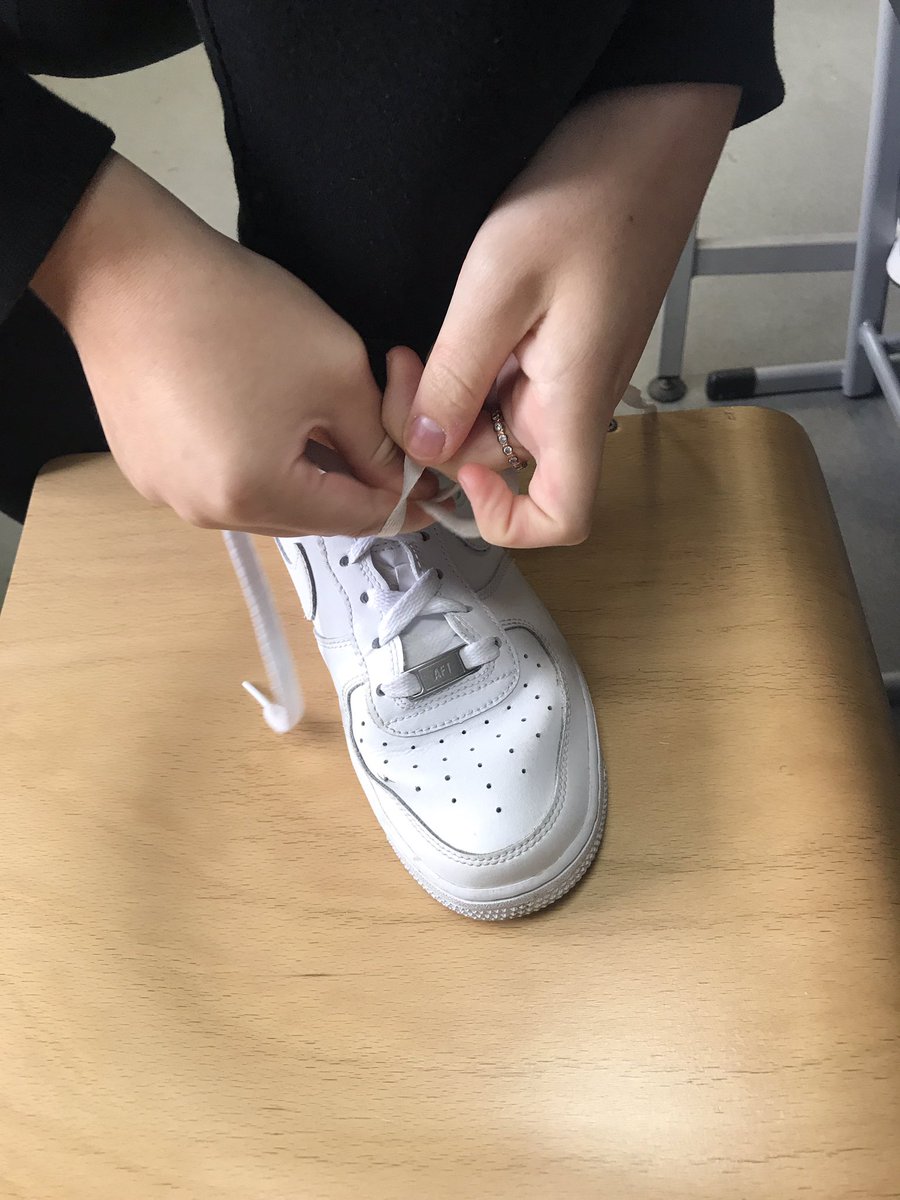 MrKerry_Bio's tweet photo. Nat 4 Biology class @northfieldaca are learning about adaptations for survival today. We experimented with tying our shoes laces with our thumbs and without. Conclusion was that opposable thumbs are a great adaptation that help our survival! @EduAberdeen @NorthfieldDHT #N4Bio https://t.co/WS3bEZBPE0