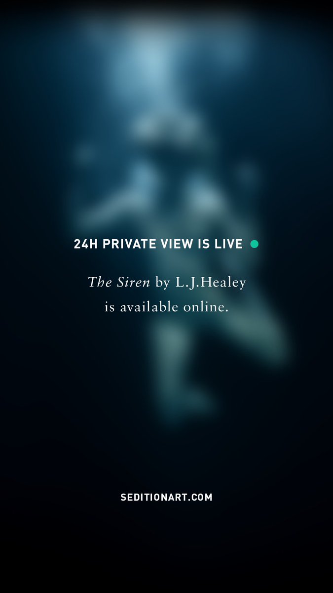 LauraJeanHealey's tweet photo. I cannot believe that it has been a year since 'The Siren' went live on @seditionart digital gallery to support @P4Freedom 10th anniversary exhibition
#TimeFlies #OneYearLater #SeditionArt #mindblown #holographicfilm #installation #ArtFilm #filminstallation https://t.co/fIwNdECq1e