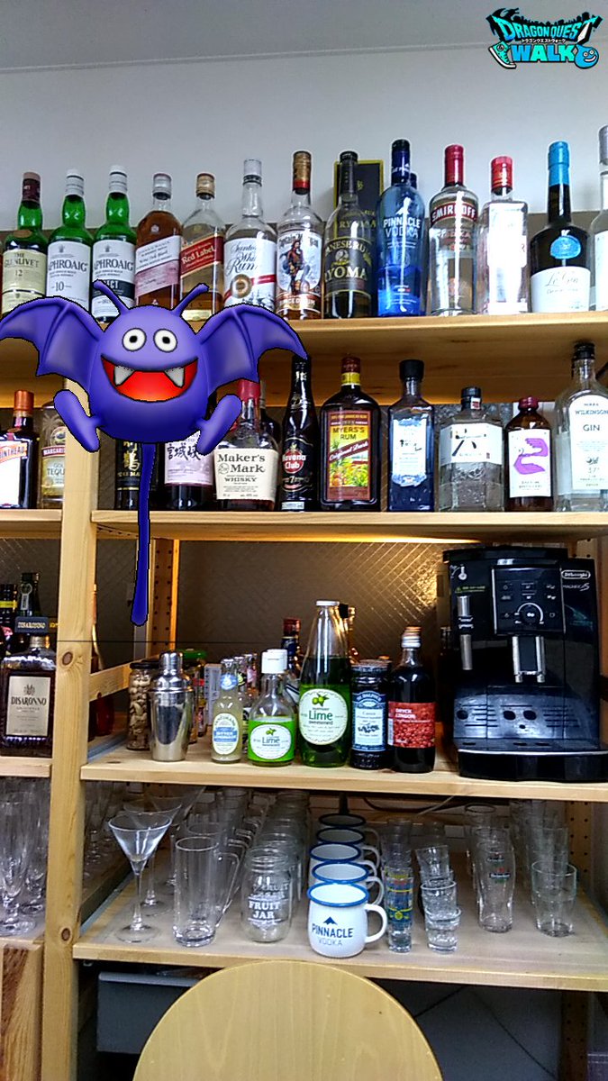 FESTI_BAR's tweet photo. ドラゴンクエストのモンスターがFestibar -祭- にあらわれた！ #DQウォーク https://t.co/8uyeu2rgda https://t.co/NtkpILEzAl