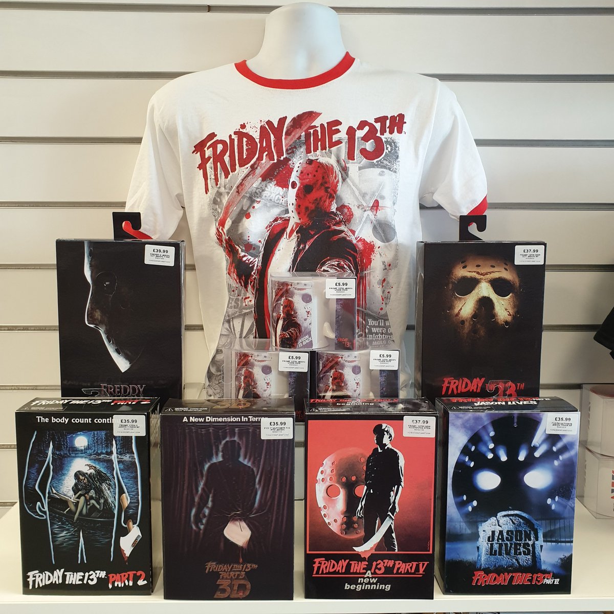 ForbiddenPlanet's tweet photo. Happy #FridayThe13th from #FPCroydon! ๐ https://t.co/D9OfxH1p5Z