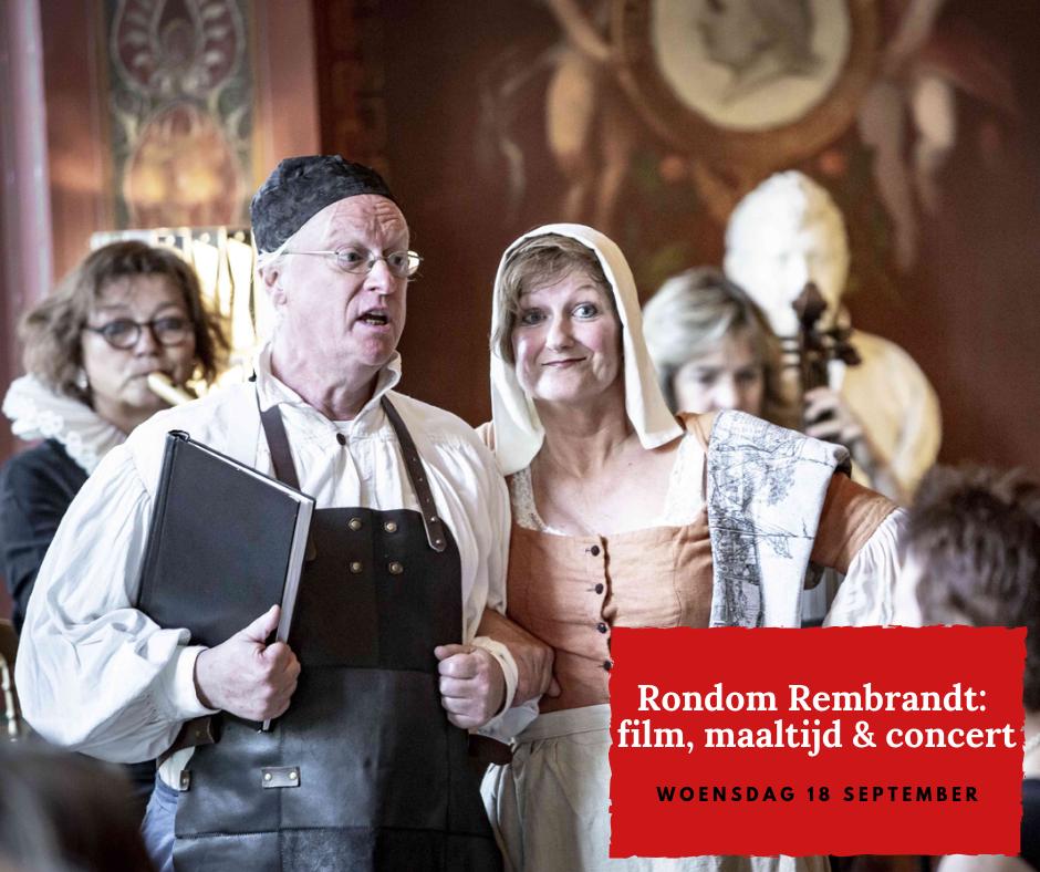 Woensdag 18 sept: Rembrandt arrangement met een film over leven, werk en techniek van Rembrandt, dan een maaltijd in de refter van het klooster en daarna ensemble Camerata Trajectina met het programma “Het oor van Rembrandt!” kunstdagenwittem.nl/rembrandt-arra…
