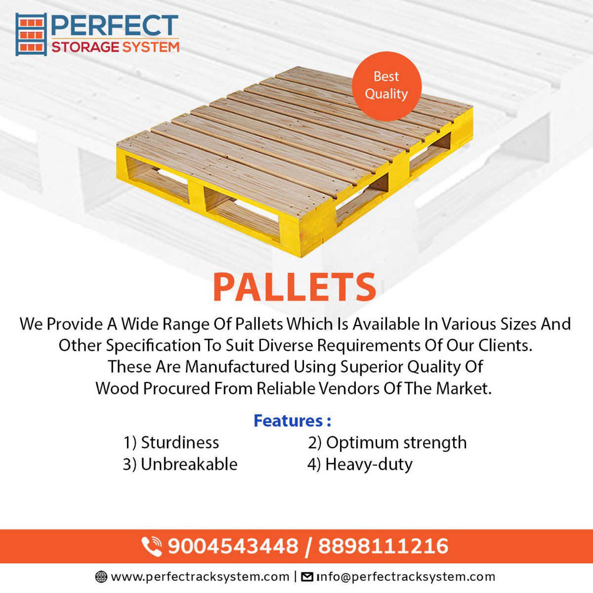 Perfectracksys1's tweet image. Rack your storage 

Call us- 9004543448.
Visit- www.perfectracksystem.
#perfectenterprises #storageracksystem #racks #alltypesofracks #industrialracks #medicineracks etc.