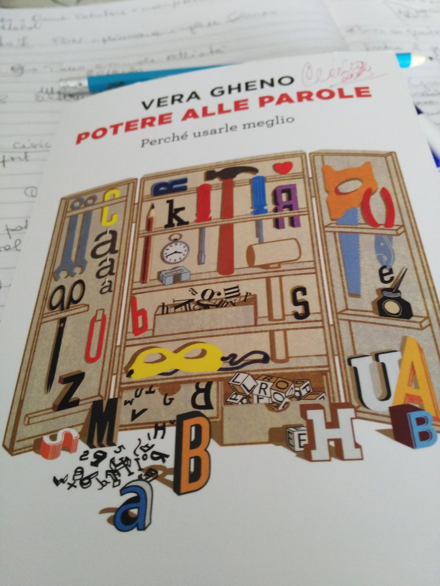 "La vera libertà di una persona passa dalla conquista delle parole"
Un libro scritto da @Vera_Gheno con competenza e passione:"la vita è piena di situazioni che richiedono di usare la lingua"
Conviene leggerlo.