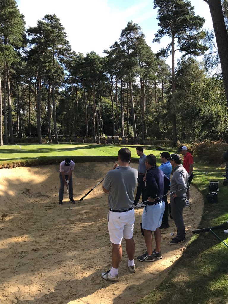 A few pictures from the Short Game Masterclass <a href="/WoburnGC/">Woburn Golf Club</a> today. Tavistock area is world class