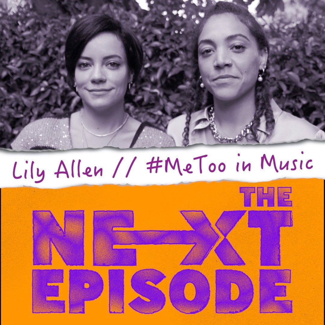 An important conversation that needs to be heard. Listen to @lilyallen and I on #TheNextEpisode. @BBCSounds 🎧 bbc.in/2lLFLuG
