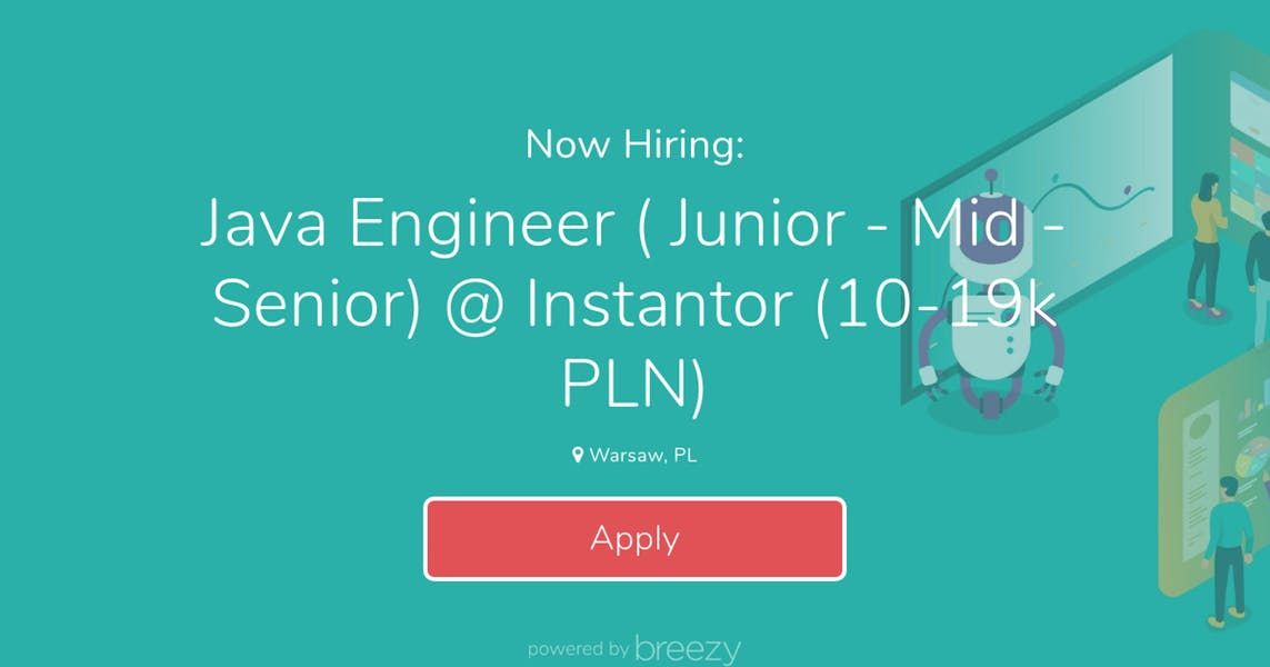 SIGL_IO's tweet image. Hi! Today we have Day of the Programmer :) 👏 👍 Perhaps good day to consider your career development! We are hiring Java Engineers for our brand new office of Instantor in Warsaw. See details here: bit.ly/32dnQwN. #dayofprogrammer #technology #career #fintech #LetsTalk