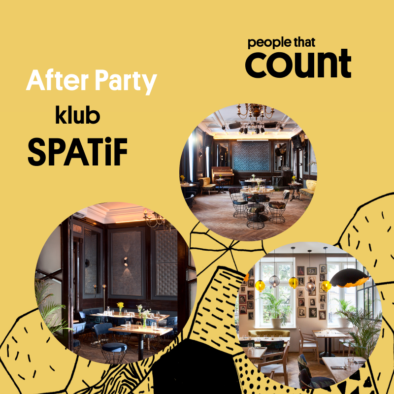 PTCWarsaw's tweet photo. ✨ SPATiF Club ✨ this is the last stop on the #PeopleThatCount journey. 
🙌 We're all going to meet here on Friday evening, don't plan on leaving right after the conference!
#ptc2019 #measure #warsaw https://t.co/ex9R9KRSGp