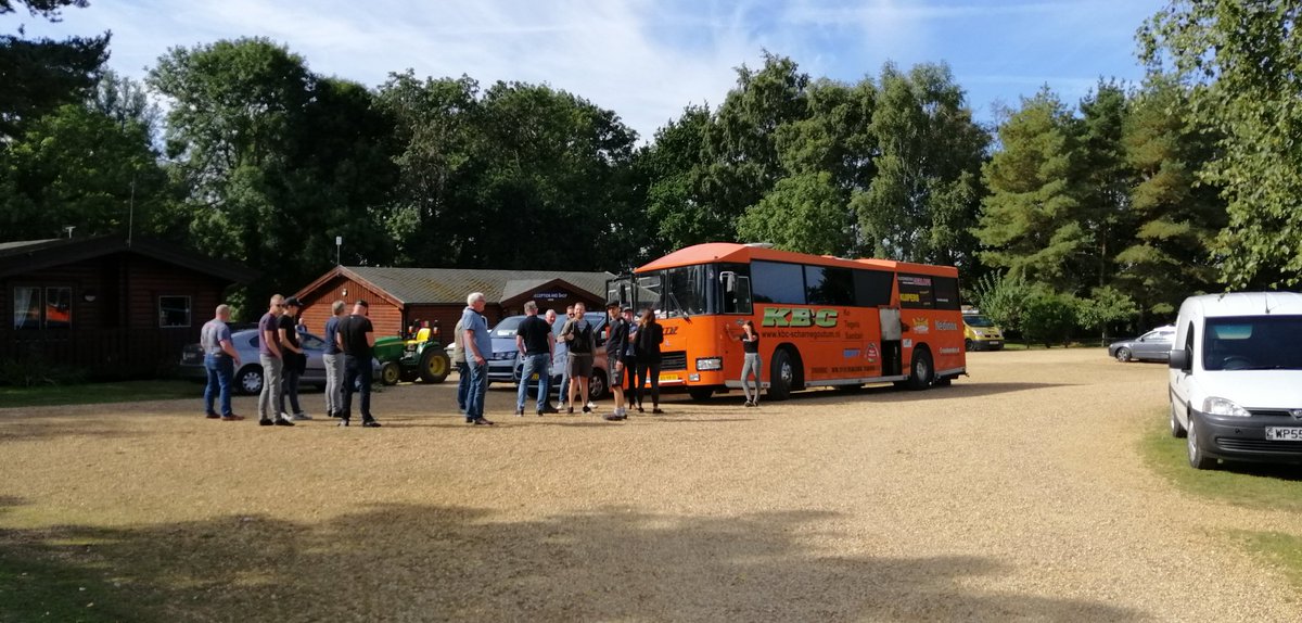 Arrived at Woodlakes Park 😍