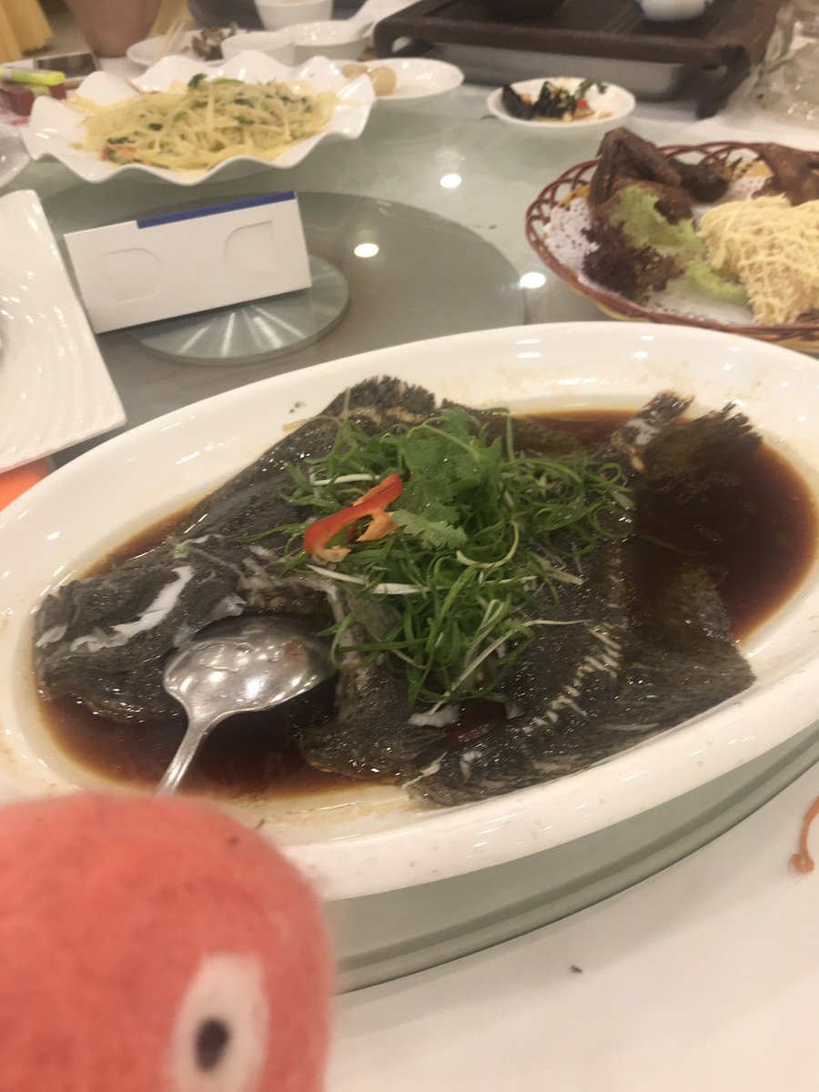 suchan_sullo's tweet photo. そしてはとたべたーじょ。はともかにもさかなもそのまんまーじょ。そのまんまーじょ。びみあんどびみーじょ。じょじょじょ。
#Sullo #中国出張 #フットサル #生地探し #ご馳走 #中華料理 #鳩 #カニ #魚 #まるまる #美味 #ハオツー https://t.co/9jMxf0Dn7T