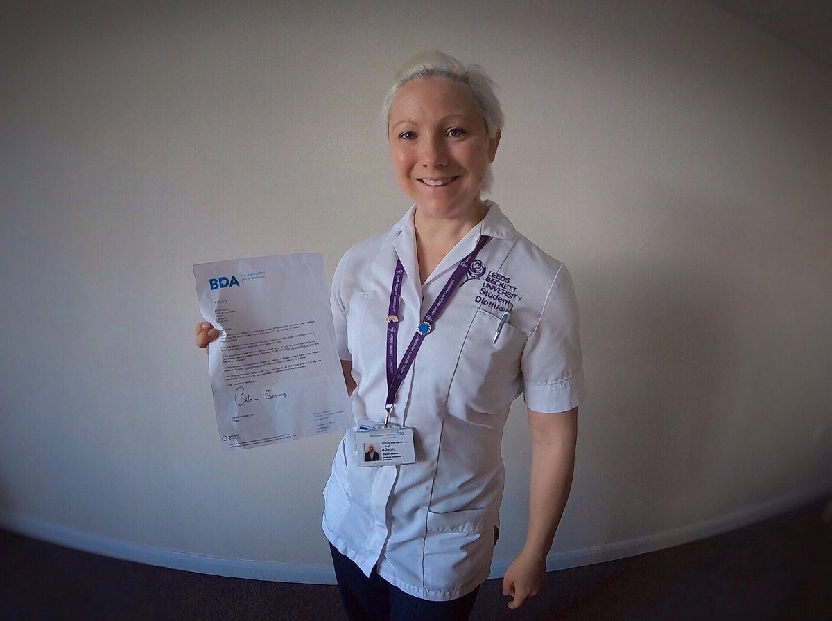 BDAStudent's tweet photo. #HelloMyNameIs Alison &amp; I have the honour of being your new Student Rep on the @BDA_Dietitians Board of Directors!

I cannot tell you how proud I feel &amp; would like to thank @KostasEle_RD2B for all his amazing work in 2018-19.

Please say hi, send a tweet or message anytime! #RD2B https://t.co/6151M6TgrH