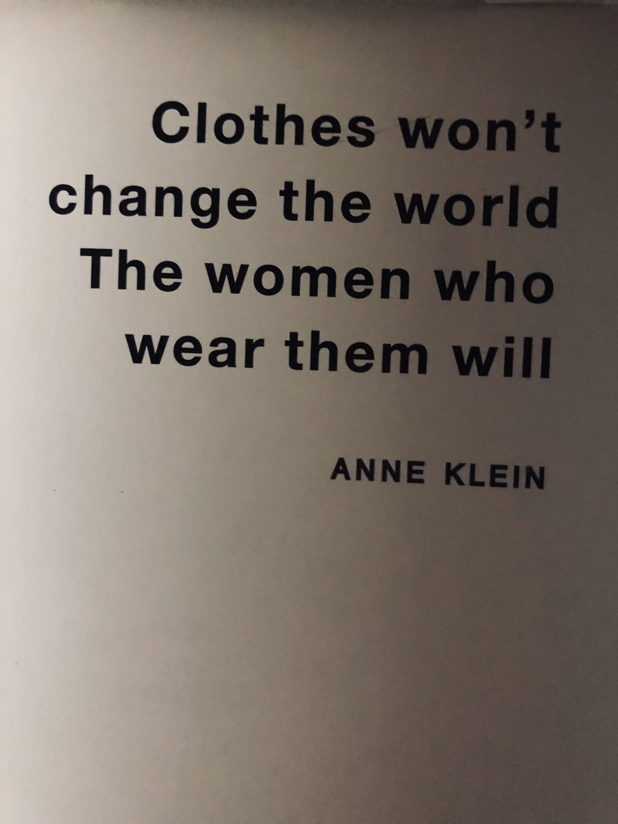 JodiPawluski's tweet photo. And here’s another @AnneKlein quote to think on. Found in a shoe box.
#obviousnotobvious https://t.co/g2NPtJMA2z