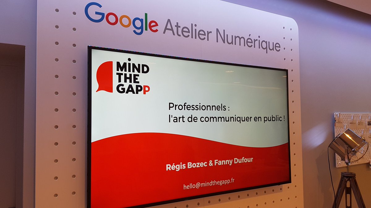 Rdv à 12h30 à #ateliergoogle de Rennes pour une présentation #prisedeparole