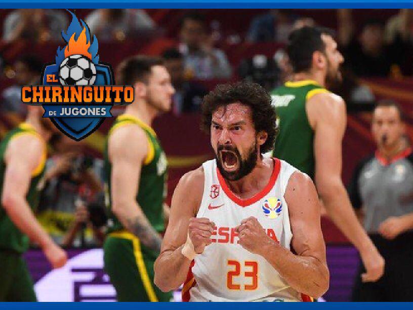 🏀🇪🇸¡A LA FINAAAAAAL!
ESPAÑA jugará la FINAL del MUNDIAL de BASKET tras vencer en la SEGUNDA PRÓRROGA a Australia 🇦🇺 (95-88).

¡Nos VEMOS en #JUGONES a las 3!