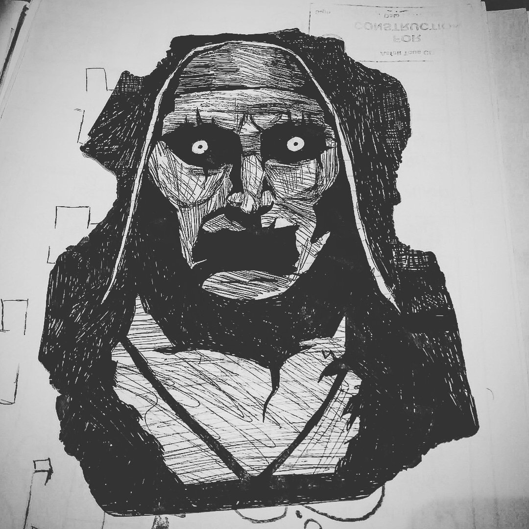 Farzan_e_shon's tweet photo. drawing the nun with pen
#conjuring2019 #drowning #art #the_nun #annabellecomeshome https://t.co/GU7oPo4MFf