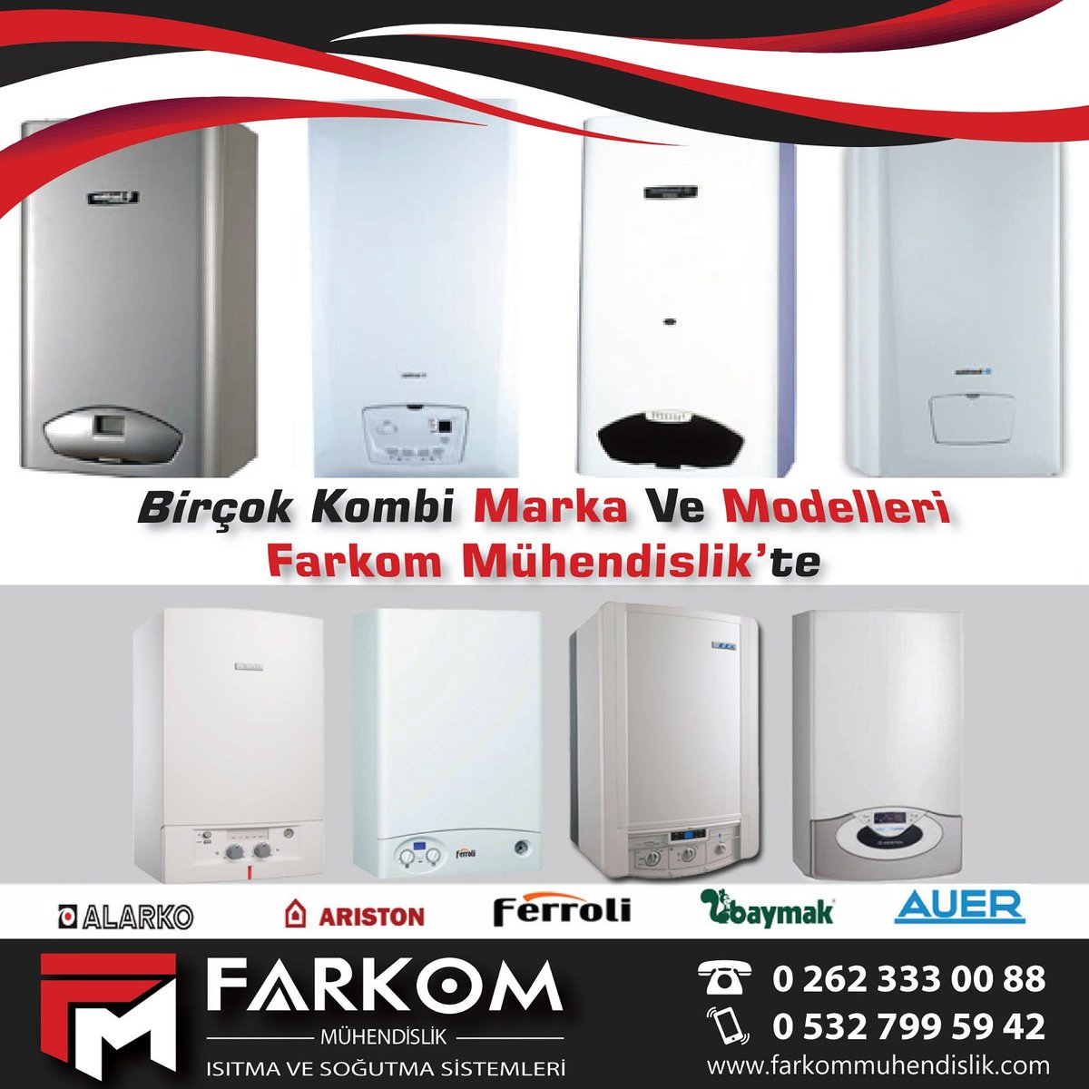 Birçok kombi marka ve modelleriyle sizlerleyiz..
farkommuhendislik.com
.
#kocaeli #izmit #kombi #klima #ısıtmasistemleri #soğutmasistemleri #farkom #farkommuhendislik #garanti #dogalgaz #doğalgaz #merkezisistem #brülör #kazan #servis #bakım #yedek #şofben #tamir