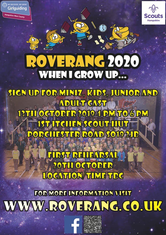 Our journey towards putting together a cast for our 2020 show is now well and truly underway. Below you will find a flyer containing all of the details you or your young person needs to sign up for the show. Please share with anyone you think will be interested!