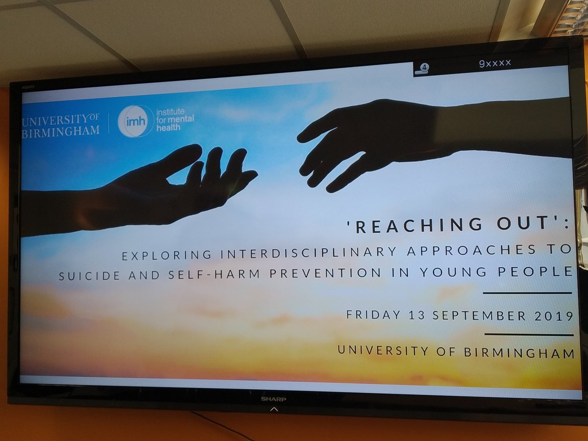 smurphOT's tweet photo. Great to be at #ReachingOut2019 with some really interesting speakers focusing on suicide and self-harm in young people https://t.co/f0SEDRJogC