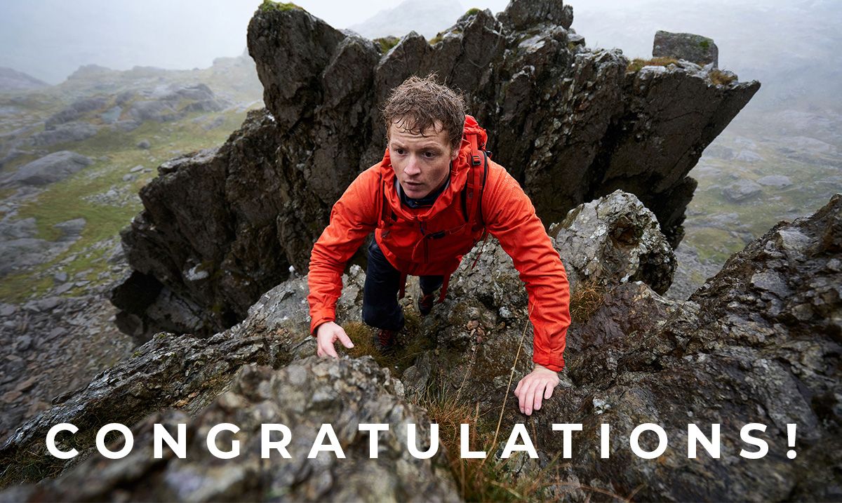 Congratulations to Daniel Griffin, winner of the <a href="/rab_equipment/">Rab</a> Kinetic Alpine Jacket! We hope you enjoy the use of your new breathable waterproof for many adventures to come.

Thank you to everyone who entered, don't forget to follow us on Facebook, Twitter and Instagram.