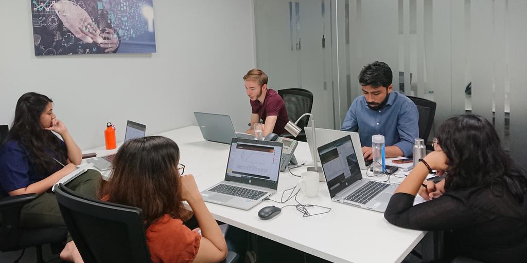 a_infonomics's tweet image. Our senior consultant @MaelBalac delivering a session on survey sampling at our Delhi office today.
#surveysampling #internationaldevelopment #sampling