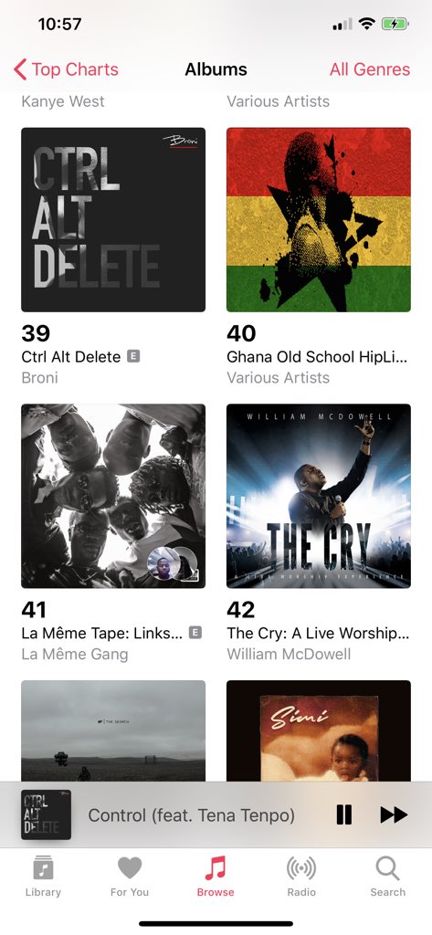 bronilive's tweet photo. 🙏🏾 I’m Grateful . Let’s keep streaming and move #CTRLAltDelete up to No.1 

https://t.co/PJtZXvu2rR https://t.co/2Kup4feluD