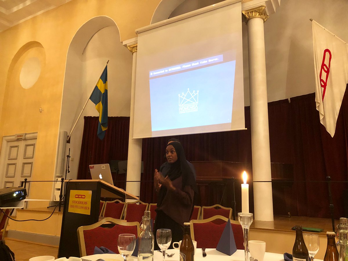 Spännande föredrag från @blingstartup och grundaren av <a href="/womenisa365/">ISA</a> Entreprenörskap som en väg ur utanförskap.