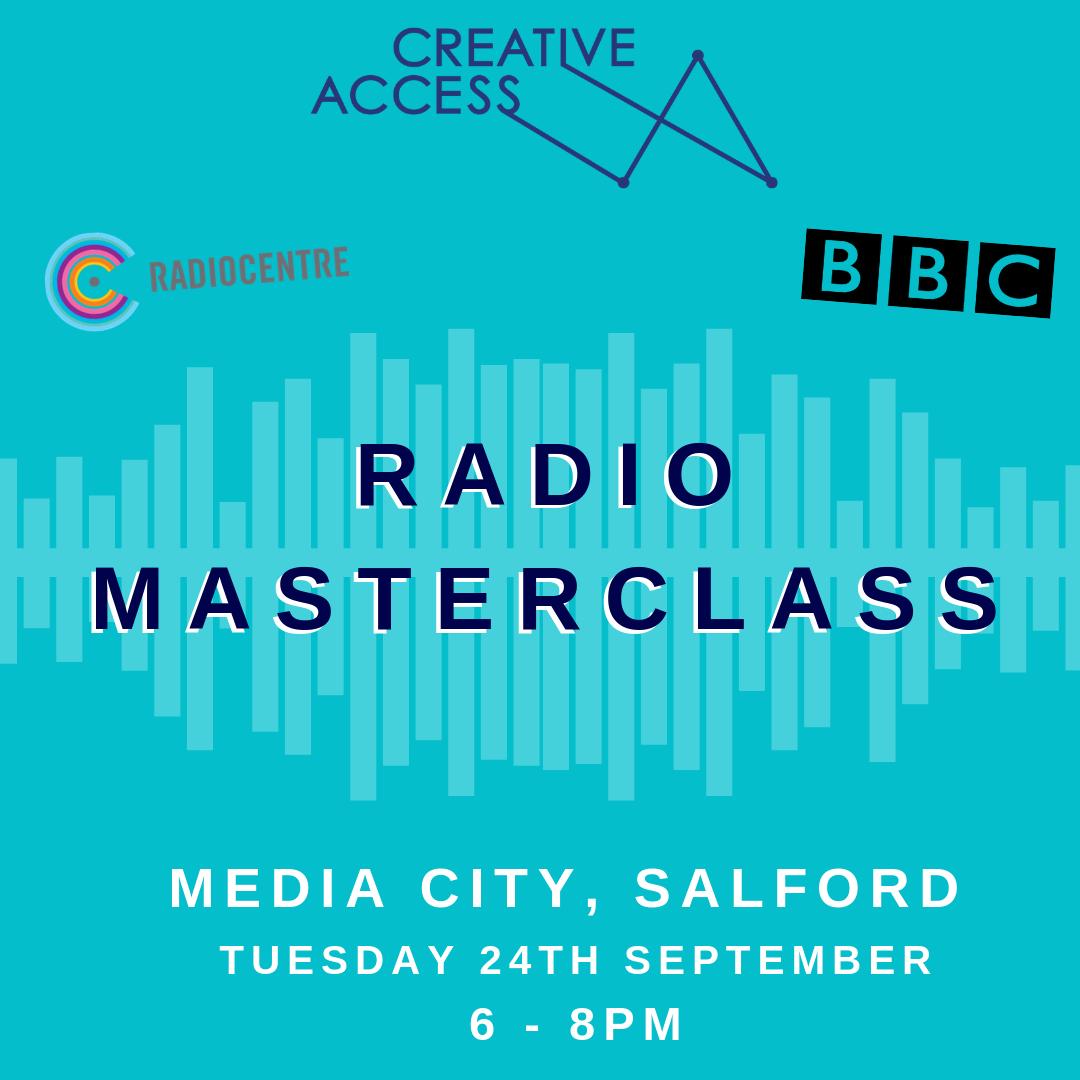 Creative Access (@_creativeaccess) on Twitter photo <a href="/gaynorbagnall/">Gaynor Bagnall</a> Pls RT: Attention #SALFORD! 👋🏾 We’re at <a href="/MediaCityUK/">MediaCityUK</a> this month for an incredible #RADIO MASTERCLASS with local experts from <a href="/bbc5live/">BBC Radio 5 Live</a>, <a href="/Radiocentre/">Radiocentre</a> & #siscollective! 🎙️To get your foot in the door, click the link now ⏩ ow.ly/YJe030pwGre <a href="/gaynorbagnall/">Gaynor Bagnall</a> Pls RT: Attention #SALFORD! 👋🏾 We’re at <a href="/MediaCityUK/">MediaCityUK</a> this month for an incredible #RADIO MASTERCLASS with local experts from <a href="/bbc5live/">BBC Radio 5 Live</a>, <a href="/Radiocentre/">Radiocentre</a> & #siscollective! 🎙️To get your foot in the door, click the link now ⏩ ow.ly/YJe030pwGre