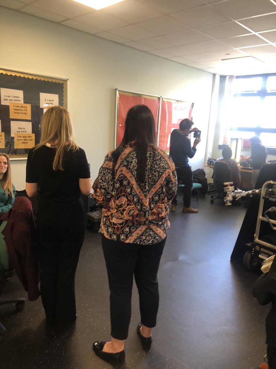 Just a normal Friday in the Humanities Faculty 💁‍♀️Just hanging with our film crew 😊 #GHSproud