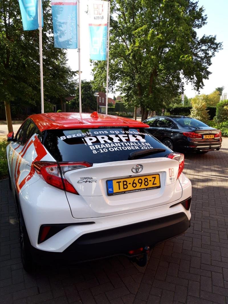 De promo auto van Blitta is er klaar voor! Noteer ook alvast in de agenda 8 t/m 10 oktober PREFAB-beurs en kom ons opzoeken. Laat je door ons verrassen en inspireren. Nu gratis aanmelden! blitta.nl/prefab-beurs #prefabbeurs #vakbeursPrefab