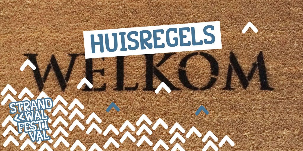 Strandwal's tweet image. Iedereen is vanavond onwijs welkom! Voeten vegen niet verplicht. Je hoeft je jas ook niet aan de kapstok te hangen. Maar om er samen een fantastisch festivalweekend van te maken hebben we wel een paar andere huisregels. 👀
↪️ Check ze hier: buff.ly/34u4BRH #swfl19