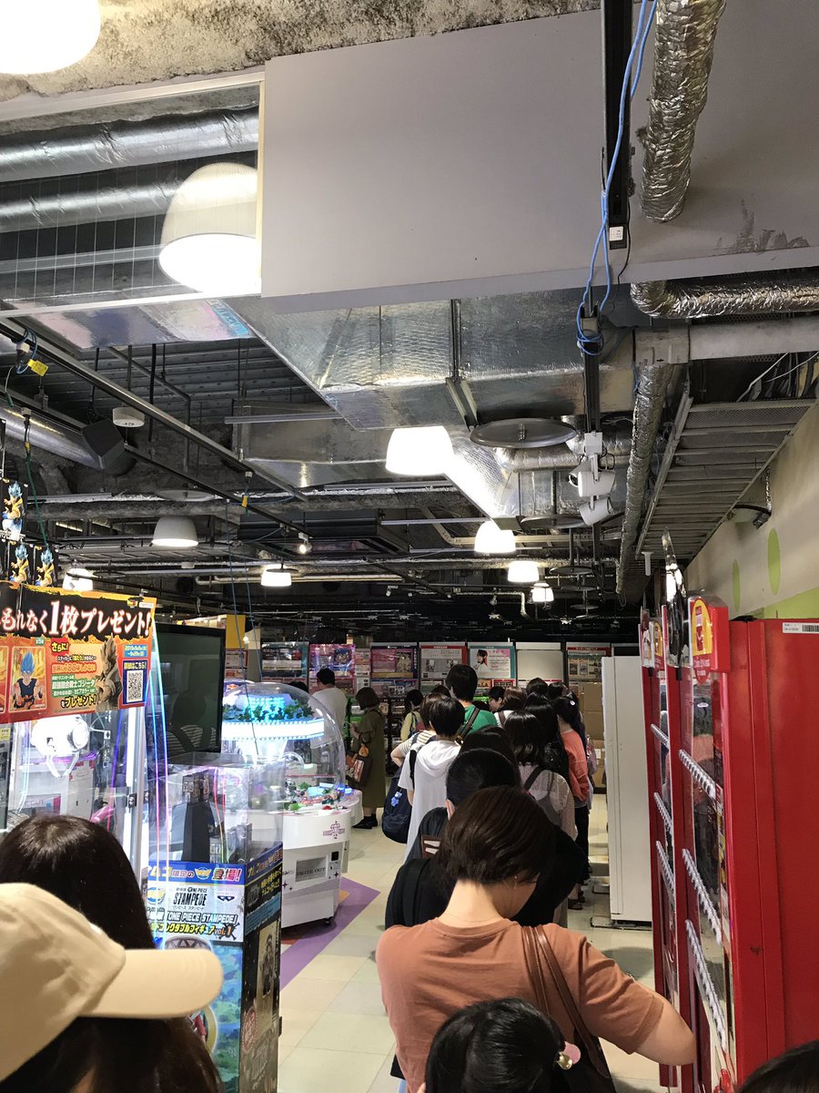 kekenterpris's tweet photo. 博多バスターミナルnamco。
本日発売のキャラクターショップ
にて代行してきました。
入場抽選システムは待たなくていいので、ありがたいです！！
#博多バスターミナル #namco
 #namco博多 #博多買うBUY https://t.co/wQbeqKSwoP