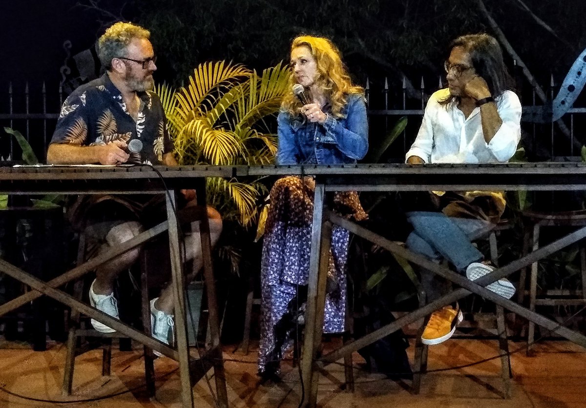 vhearman's tweet photo. @SlamMovie @parthosengupta Fabulous film, and best film Q and A from director @parthosengupta and Rachael Blake. Learnt a lot about filmmaking and acting from the insightful comments of both guests. Thanks for coming north #diff19 https://t.co/0hV7VKHTKa