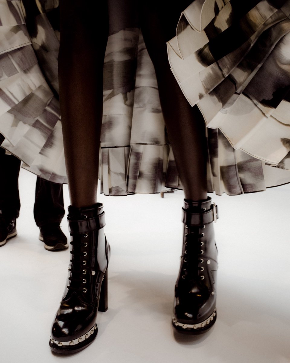 alexander mcqueen platform boots