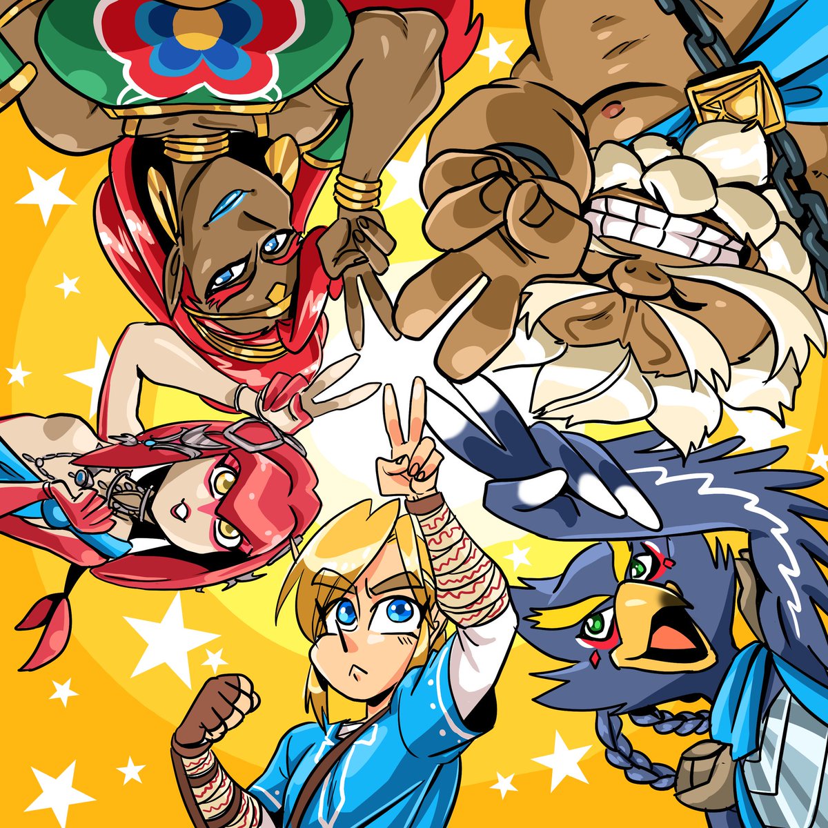 ZeldaMasterLuke's tweet image. As much as I'm excited for BotW2, it's a sad thing we won't learn more about these amazing characters.