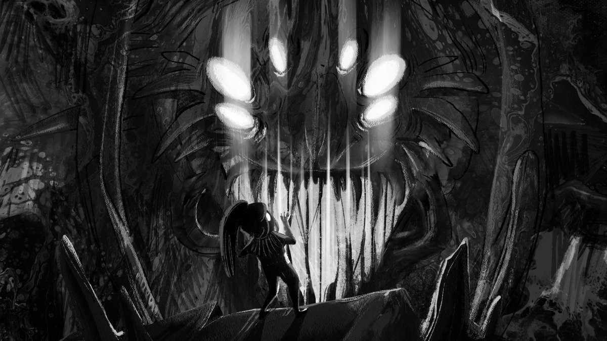 Thanks <a href="/CrownsAndPawns/">Crowns and Pawns</a> for hosting #AdventureGameFriday this week &lt;3

It's #FridayThe13th : time to face your monsters!

🌲 WISHLIST NOW #ChildrenOfSilentown on STEAM 🌲
store.steampowered.com/app/1108000/Ch…

#indiedev #gamedev

Art by 
@maxrambaldi