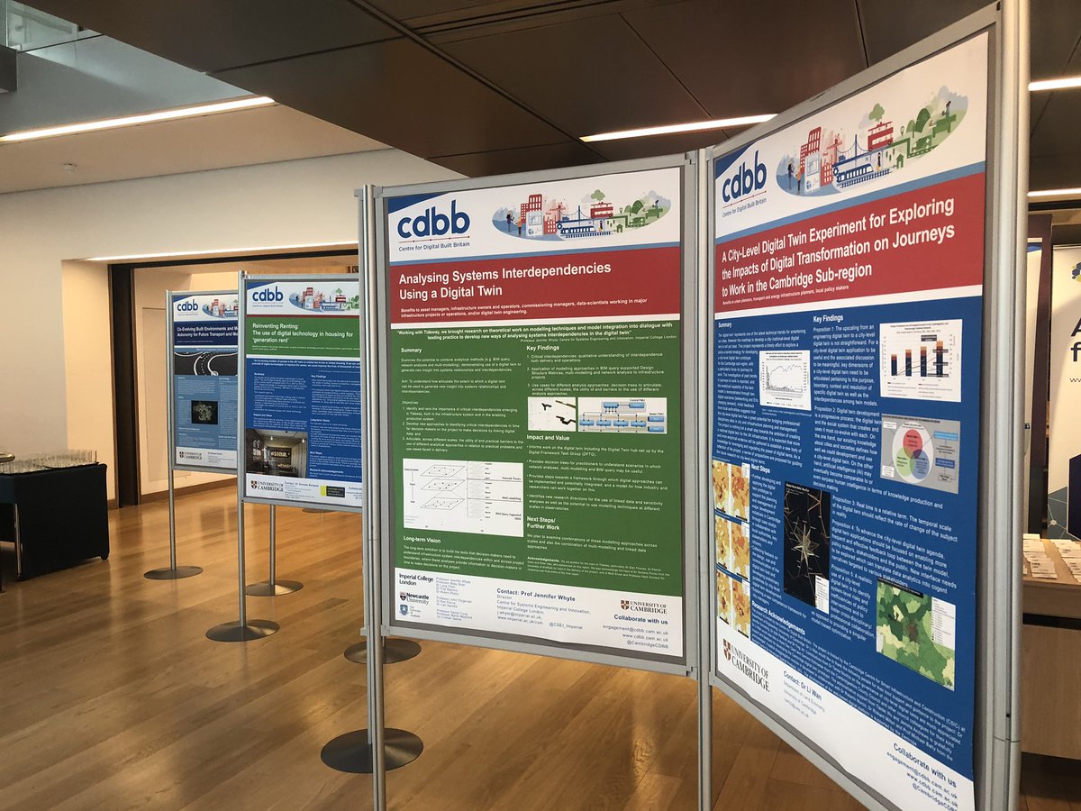 CambridgeCDBB's tweet photo. Thank you to all presenters, partners, sponsors, funders  participants who joined our inaugural #CDBBWeek2019. We look forward to celebrating our shared journey towards #NationalDigitalTwin #DigitalTransformation at #CDBBWeek2020

#NDTday #TCCday #CDBBInternational #CDBBResearch https://t.co/ldmJypx9eM