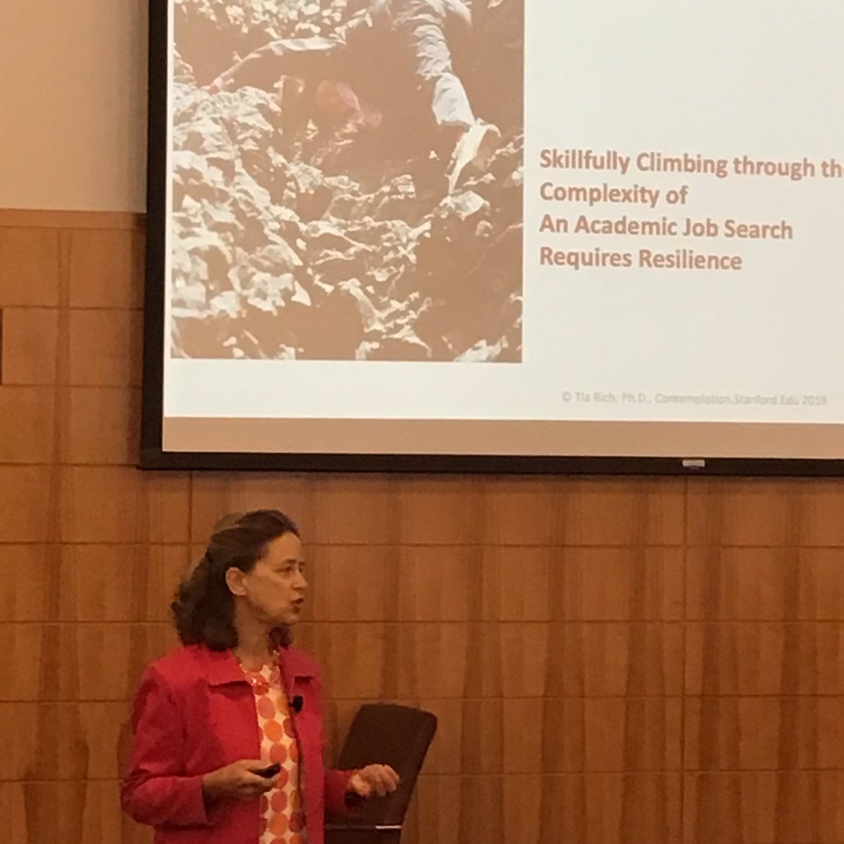 Chris M. Golde (@golde_stanford) on Twitter photo Resilience is a crucial mindset and skill set that can help in the Faculty Job Search, and leads to success as a professor and in life. Fantastic guidance from Tia Rich, #ContemplationByDesign to close <a href="/StanfordVPGE/">Stanford Vice Provost for Graduate Education</a> #sgsi2019 Jumpstart Your Academic Job Search <a href="/ah_bakker/">Arne Bakker</a> Resilience is a crucial mindset and skill set that can help in the Faculty Job Search, and leads to success as a professor and in life. Fantastic guidance from Tia Rich, #ContemplationByDesign to close <a href="/StanfordVPGE/">Stanford Vice Provost for Graduate Education</a> #sgsi2019 Jumpstart Your Academic Job Search <a href="/ah_bakker/">Arne Bakker</a>