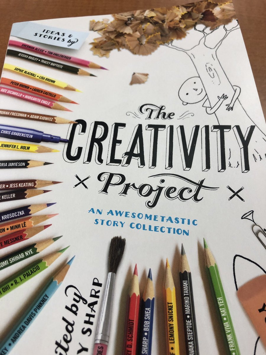 I am loving this book <a href="/colbysharp/">Colby Sharp</a>!! I begin each of my gifted classes with a prompt and love seeing what they create. It has taken some coaching on how there is no “correct” answer. We will get there. Happy to see the divergent thinking taking place. #thecreativityproject