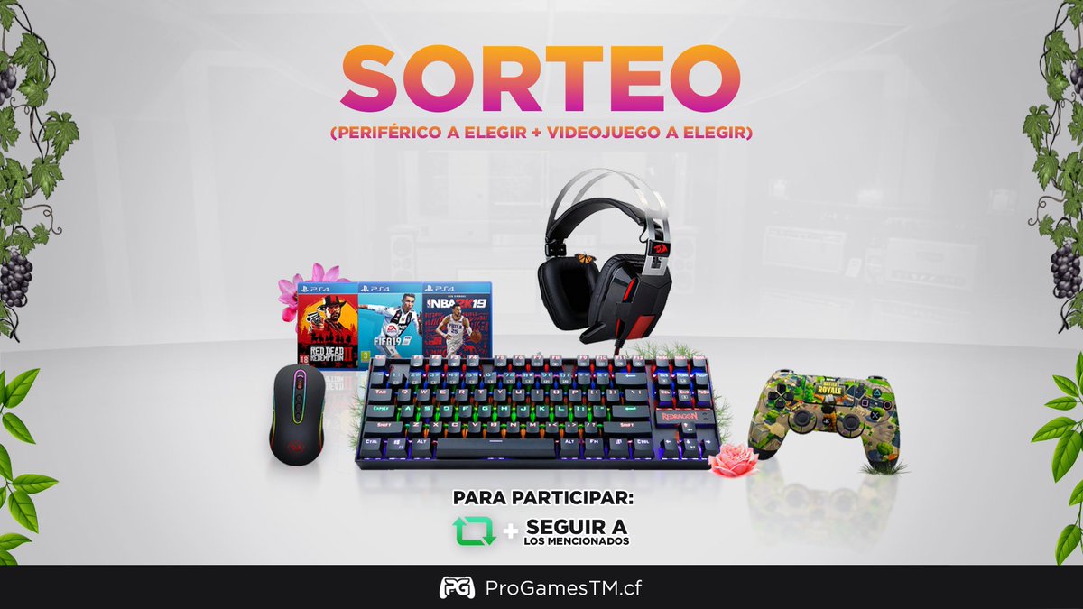 ProGamesTM's tweet photo. 💥🎁#SORTEO DE PREMIO A ELEGIR + UN VIDEOJUEGO A ELEGIR💥

🔹Puedes elegir cualquier premio de la imagen👍

➡Para participar: Haz RT🔁, Sigue a: @ProGamesTM y @GetsGamingAM 
➡Haz RT aquí también: https://t.co/q7nPKxBcST

Termina: 22/09

¡SUERTE! 🍀 https://t.co/NQNZfdUFNE