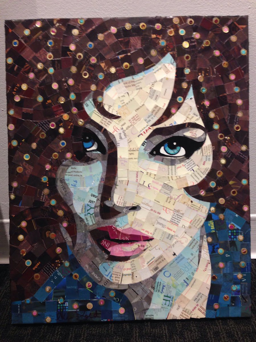 ChasenGalleries's tweet photo. What is mixed media art? A single piece of art that may include paint, cloth, paper and/or found objects which create texture, depth and visually interesting compositions. Please inquire about the diverese collection of mixed media artists we have for sale at Chasen Gallery #art https://t.co/IkZlbSKsui