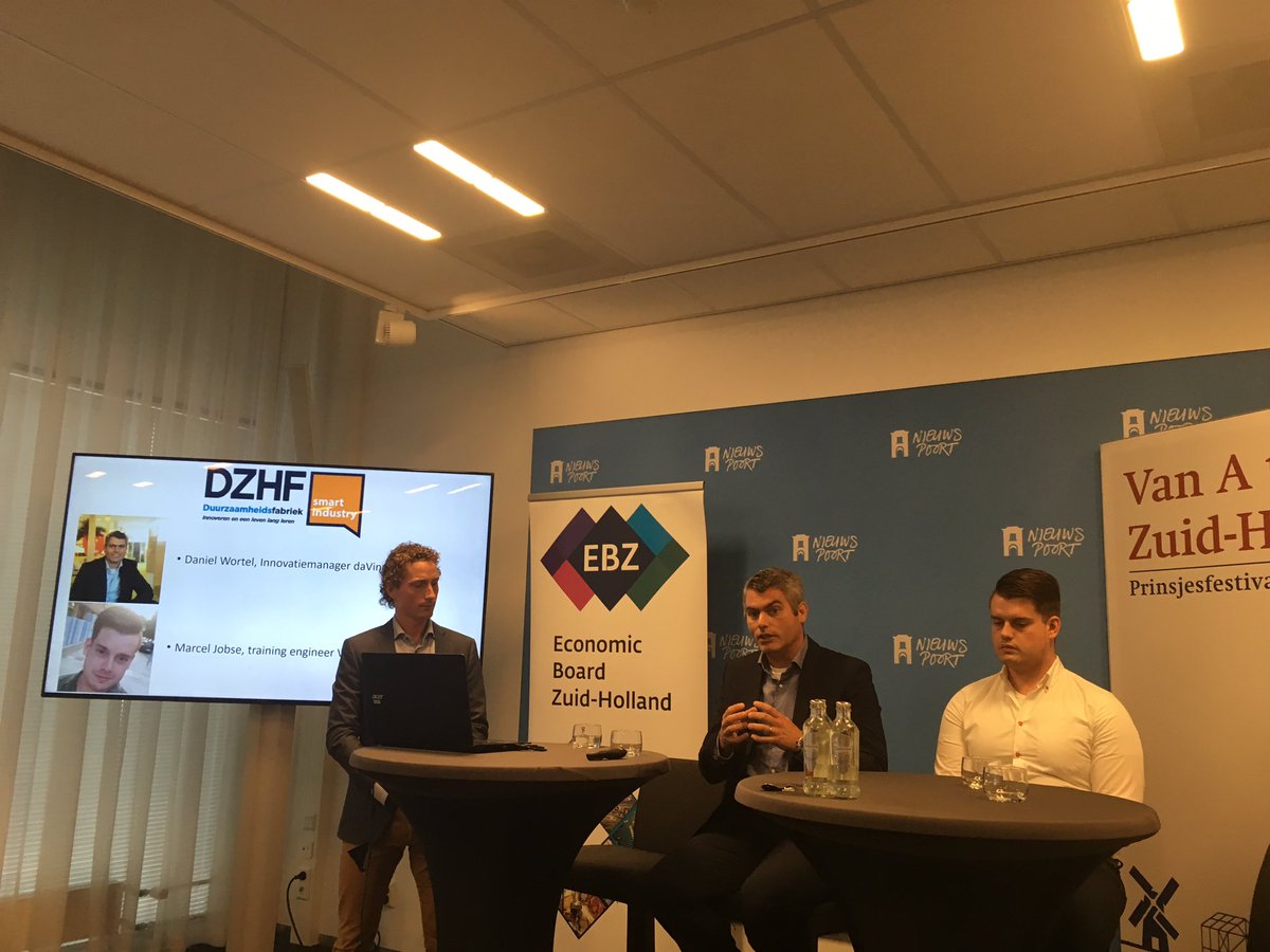 LincoNH's tweet photo. Een geweldige showcase van human capital aanpak @zuid_holland: de @Duurzaamfabriek. Daan Wortel en medewerker @ValkWelding vertellen in @nieuwspoort #prinsjesfestival over slimme aanpak die leren-werken-innoveren combineert voor studenten en bedrijven. https://t.co/zjjn1yyhac