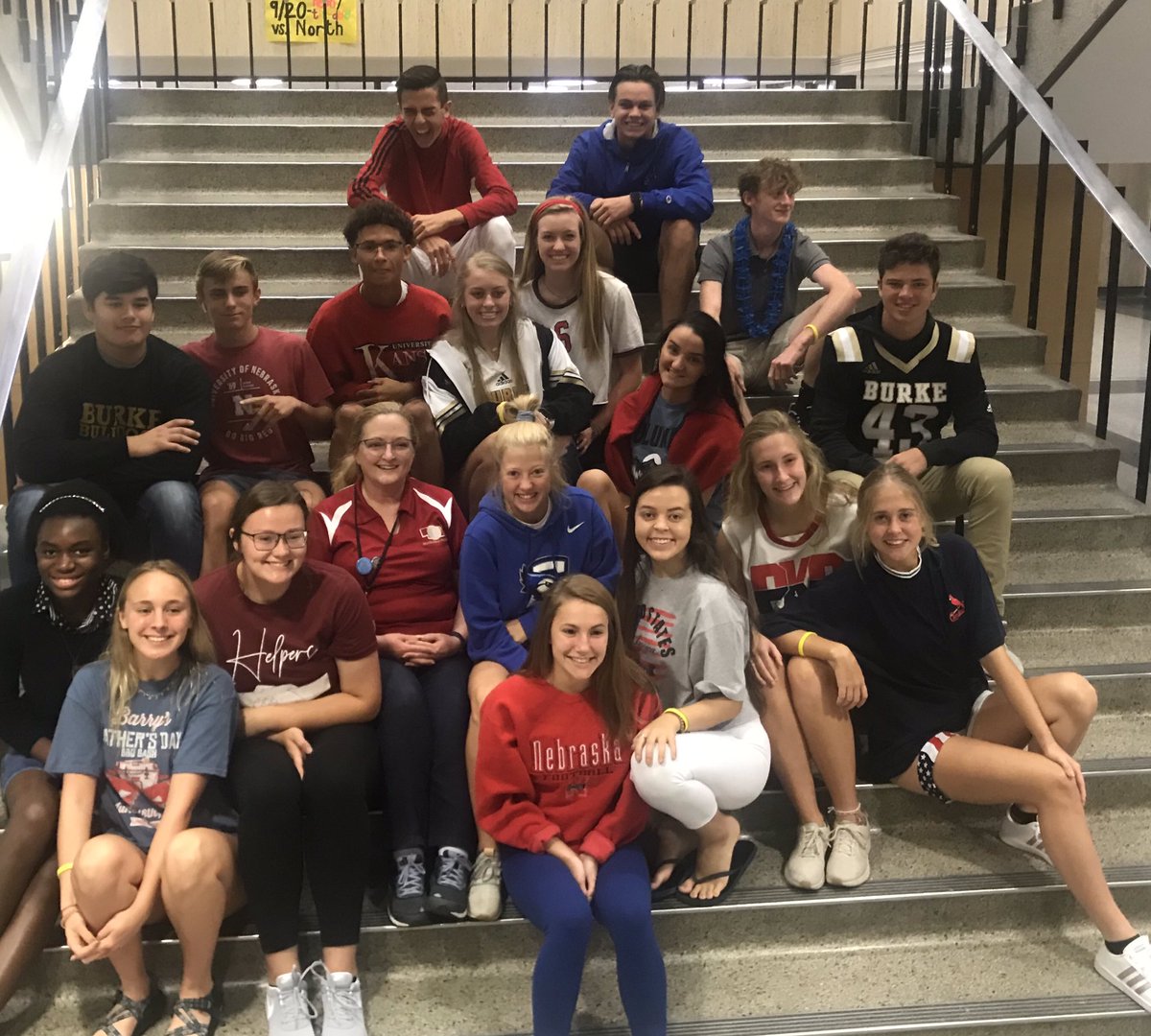 Zero Hour APE has spirit! 100 percent  participation in Spirit Week <a href="/OPS_Burke/">Burke High School</a>